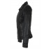 Dames leren jas zwart 9938S